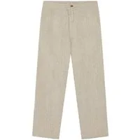 KnowledgeCotton Apparel KnowledgeCotton Apparel Lockere Hose FIG aus Ecovero und Bio-Leinen, Beige-light-feather-gray, – Produktbild 1 von 1