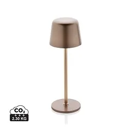 XD Collection XD Collection Zenic USB Tischleuchte aus RCS recyceltem Kunststoff, Beige, – Produktbild 1 von 1