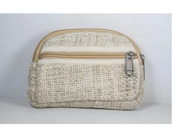 Himal Hemp Himal Hemp kleines Täschchen Börse aus wildem Hanf – Produktbild 4 von 5