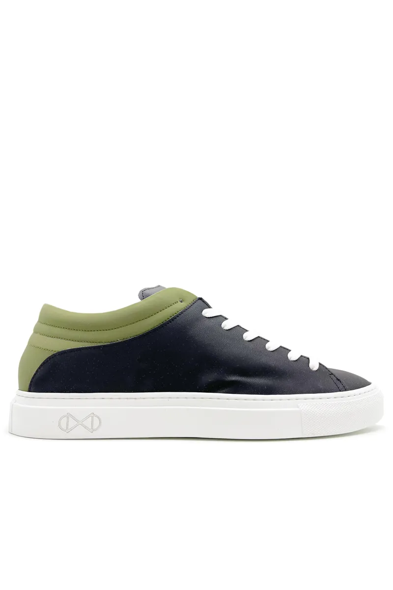 nat-2 nat-2 Herren vegan Sneaker Sleek Low Fruit Cactus, Schwarz, – Produktbild 1 von 2