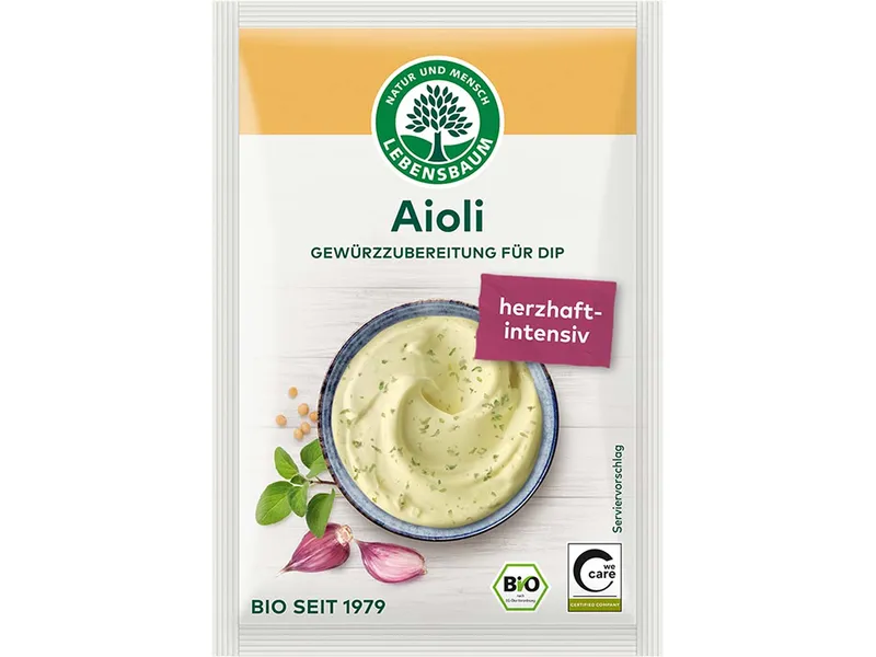 Lebensbaum LEBENSBAUM Bio-Dip-Gewürzmischung 'Aioli', 8 g – Produktbild 1 von 1