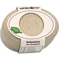 Unicorn unicorn Plastikfreie Seifendose aus Flüssigholz, Sahneweiß, – Produktbild 1 von 1