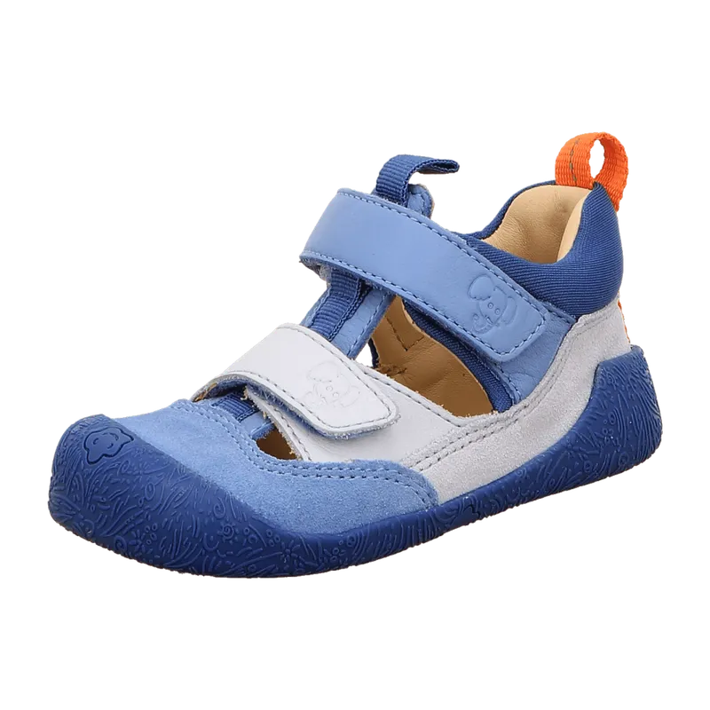 Affenzahn Affenzahn Lauflerner Sandale Freely Elefant für Kinder, blau, Größe 25 EU, Blau, – Produktbild 1 von 7