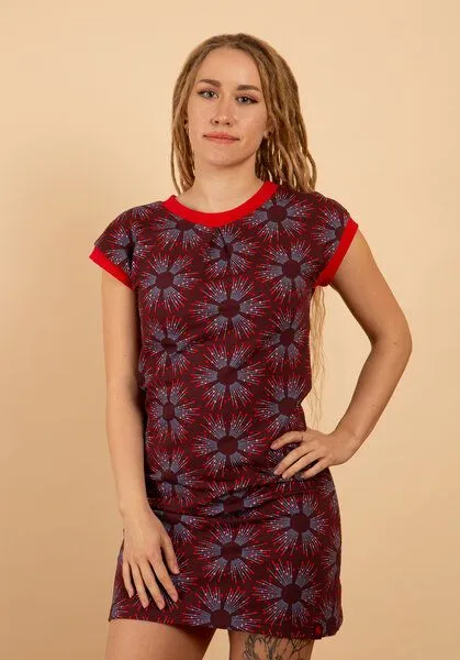 Die rote Zora Die rote Zora All Season Dress Starlight 3 Längen, Bordeaux, – Produktbild 1 von 5