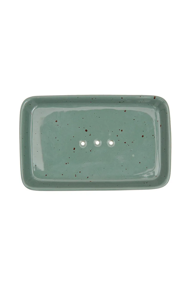 Tranquillo Seifenschale RUSTIC - grün – Produktbild 1 von 2