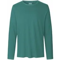 Neutral Neutral® Herren Langarm T-Shirt von Neutral Bio Baumwolle, Teal, – Produktbild 1 von 1