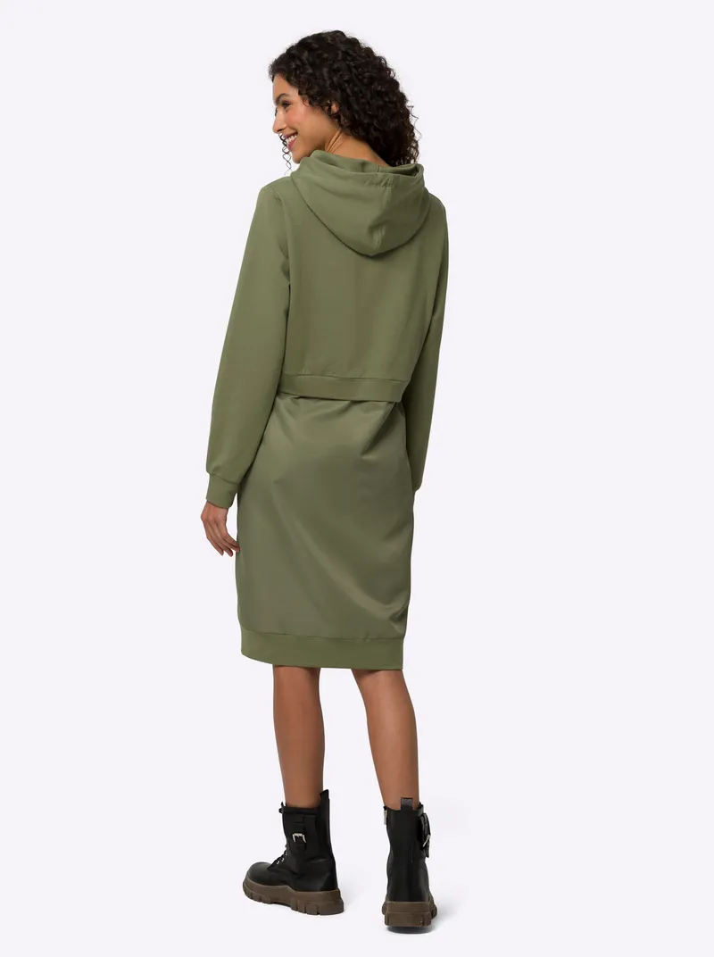 heine Shirtkleid, Khaki, – Produktbild 1 von 2