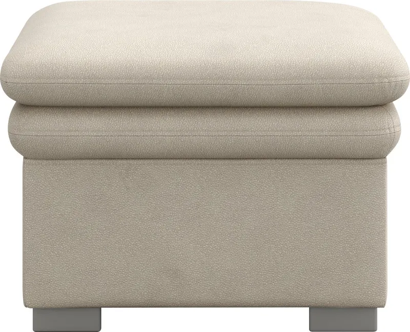 COTTA Hocker Leandra, Polstergarnitur, auch als Set erhältlich, Beige, – Produktbild 1 von 5