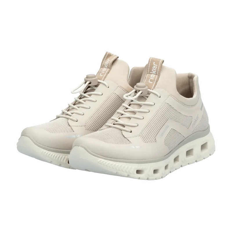 Rieker Rieker M6064 für Damen, beige, Größe 42 EU, Beige, – Produktbild 8 von 8