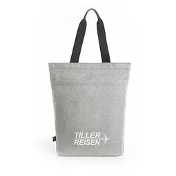 Halfar HALFAR Einkaufstasche Shopper Circle, hellgrau meliert, Hellgrau, – Produktbild 1 von 1
