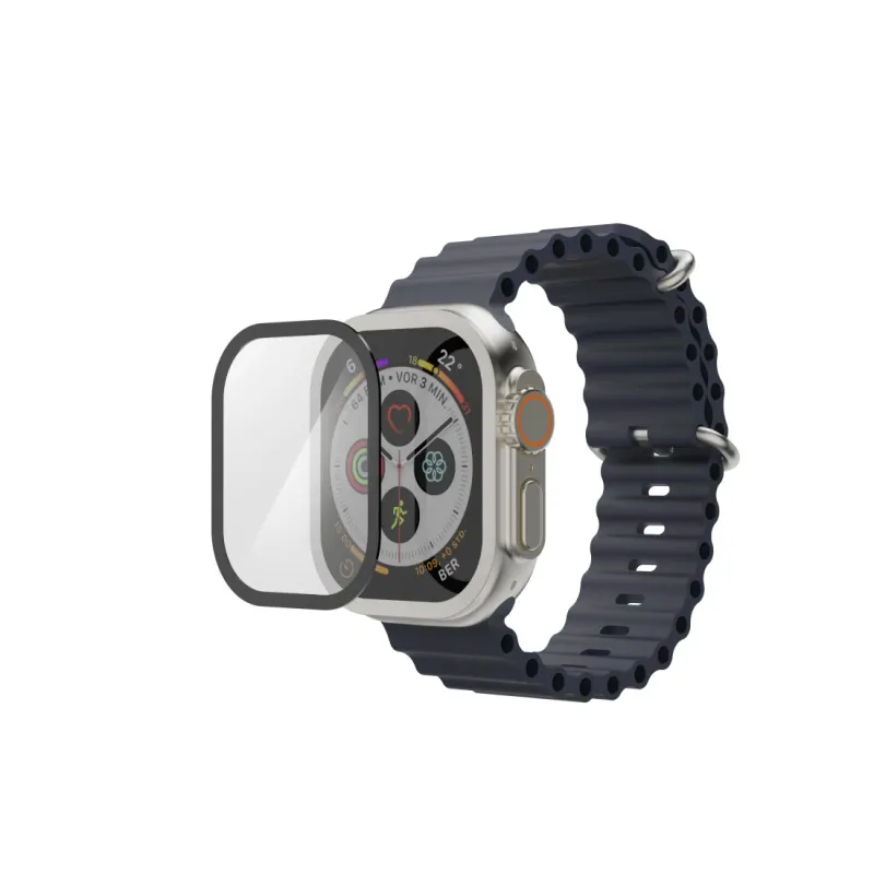 Hama Hama Displayschutz "Super Hybrid" für Apple Watch Ultra 3, 49 mm, Montagehilfe – Produktbild 1 von 6