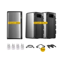EcoFlow EcoFlow Stream Ultra, All-in-One Speicher für Balkonkraftwerke, by Powerness - Stream Ultra + 2 x Stream AC Pro | 5760Wh / 4 x Smart Plug / Selbstabholung – Produktbild 1 von 1