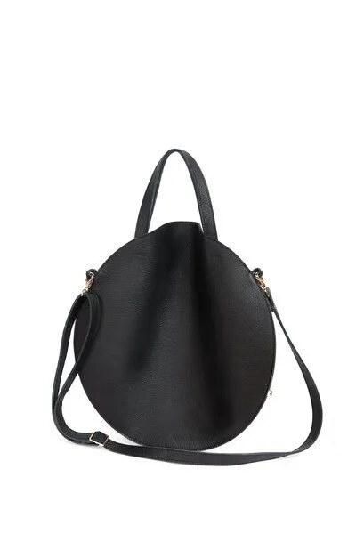 ELEKTROPULLI Runder Shopper von ElektroPulli, Schwarz meliert mit gold, – Produktbild 1 von 2