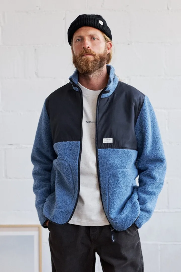 TWOTHIRDS TWOTHIRDS Herren vegan Jacke Torney Blau, Blau, – Produktbild 2 von 2