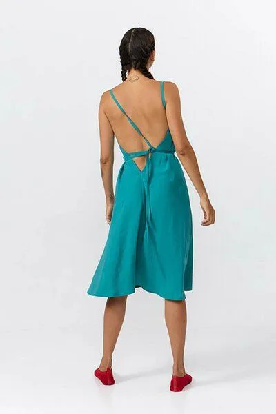 SUITE13LAB Suite13lab Damen-Multipositionskleid kurz MP Modal, Teal(blau), – Produktbild 4 von 4