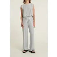 Basic Apparel Basic Apparel Lange Hose Sadie aus Ecovero, Grau (high-rise), – Produktbild 1 von 1