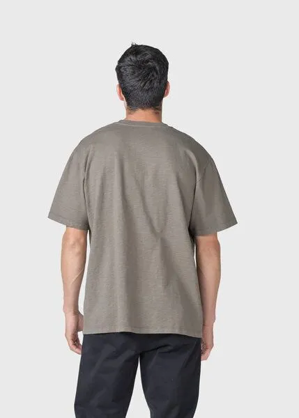 Klitmøller Klitmøller T-Shirt Leon, Taupe, – Produktbild 2 von 4