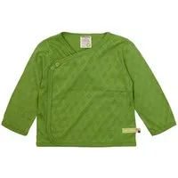 loud proud loud + proud Babys & Kinder Wickeljacke Jacquard Strick, GOTS-zertifiziert, Grass(grün), – Produktbild 1 von 1
