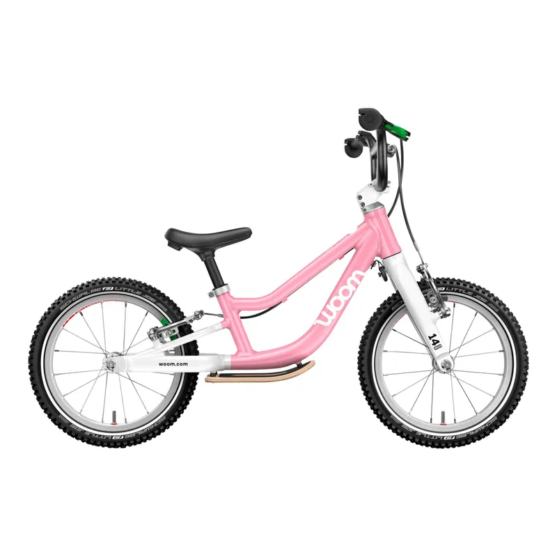 Woom Woom Laufrad GO 1 Plus - 14'', Pink, – Produktbild 1 von 3