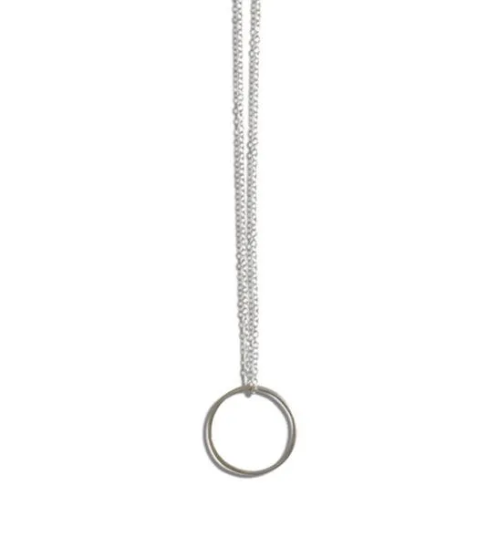 ting goods ting goods Halskette Single Shape aus Messing oder Silber – Produktbild 3 von 8