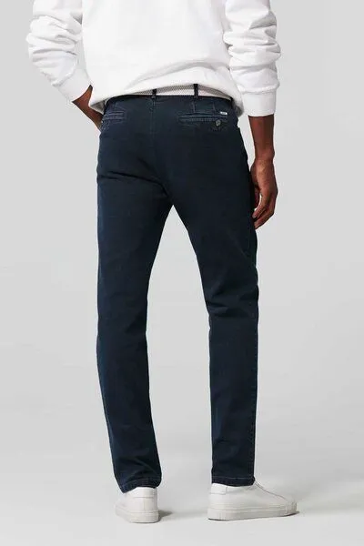 Meyer MEYER Performance Denim Super-Stretch, Blau (blue-black), – Produktbild 3 von 4