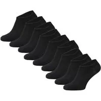 Opi & Max 9er Biosneaker Invisible Socken, Schwarz, – Produktbild 1 von 1