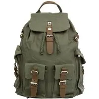 Pure PURE HF-0017 Hanf-Rucksack XL mit 4 Außentaschen (Hanf Rucksack XL), Khaki, – Produktbild 1 von 1