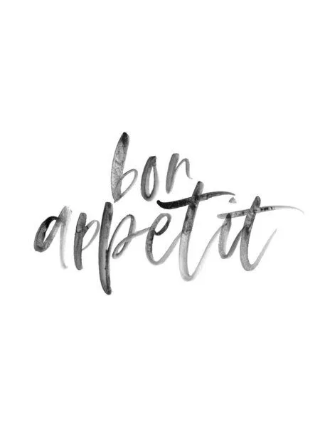 Photocircle Photocircle Poster / Leinwandbild - Bon Appetit No3 – Produktbild 1 von 4
