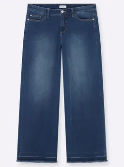sheego Jeans darkblue-stone-washed – Produktbild 1 von 1