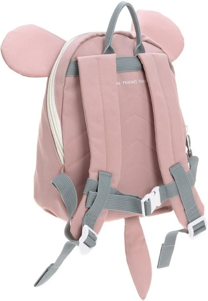 Lässig Lässig Kinderrucksack About Friends, Tiny Backpacks, Chinchilla, PETA-approved vegan, Rosa, – Produktbild 3 von 8