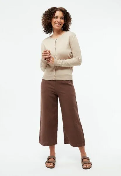 Givn Berlin Givn Berlin Strickjacke GBPOPPY aus Bio-Baumwolle, Oat beige, – Produktbild 2 von 4