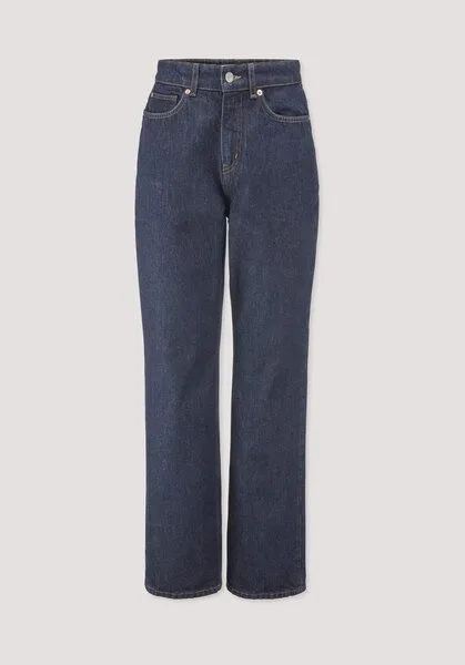 hessnatur hessnatur Jeans GIERA Straight Relaxed aus reinem Bio-Denim, Pure blue, – Produktbild 3 von 3