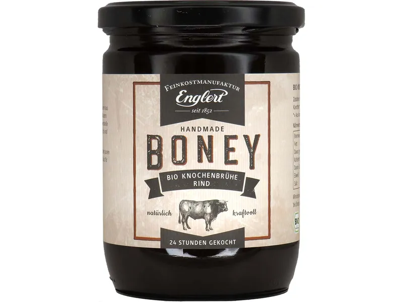 Englert Feinkost Feinkost Englert Bio-Knochenbrühe "Boney" Rind, 440 ml – Produktbild 1 von 1