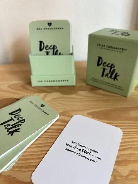DEINE ZWEISAMKEIT DEINE ZWEISAMKEIT GESPRÄCHSIMPULSE "DEEP TALK" | FÜR PAARE – Produktbild 4 von 4