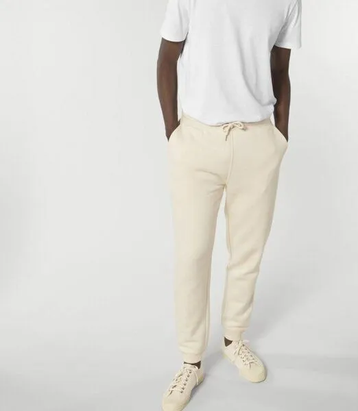 UNIPOLAR Unipolar Unisex Basic Jogginghose Moville Regular Fit, Beige (natural raw), – Produktbild 2 von 6