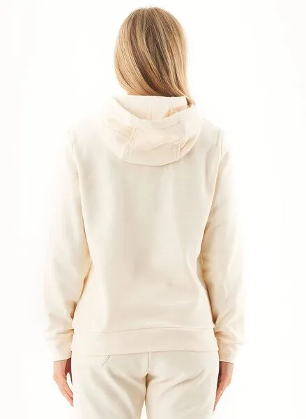 ORGANICATION ORGANICATION ESSENTIALS-HARRE-Soft Touch Hoodie aus Bio-Baumwolle, Weiß(off white), – Produktbild 4 von 4