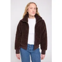 Mazine Mazine Damen vegan Jacke Aus Kunstfell Blouson Farbe Kaffee – Produktbild 1 von 1