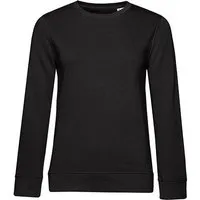 B&C Collection B&C Collection Damen Inspire Crew Neck Sweatshirt Pullover, Black pure, – Produktbild 1 von 1