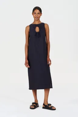 KOMODO KOMODO Damen vegan Kleid Shanti Navy – Produktbild 1 von 1