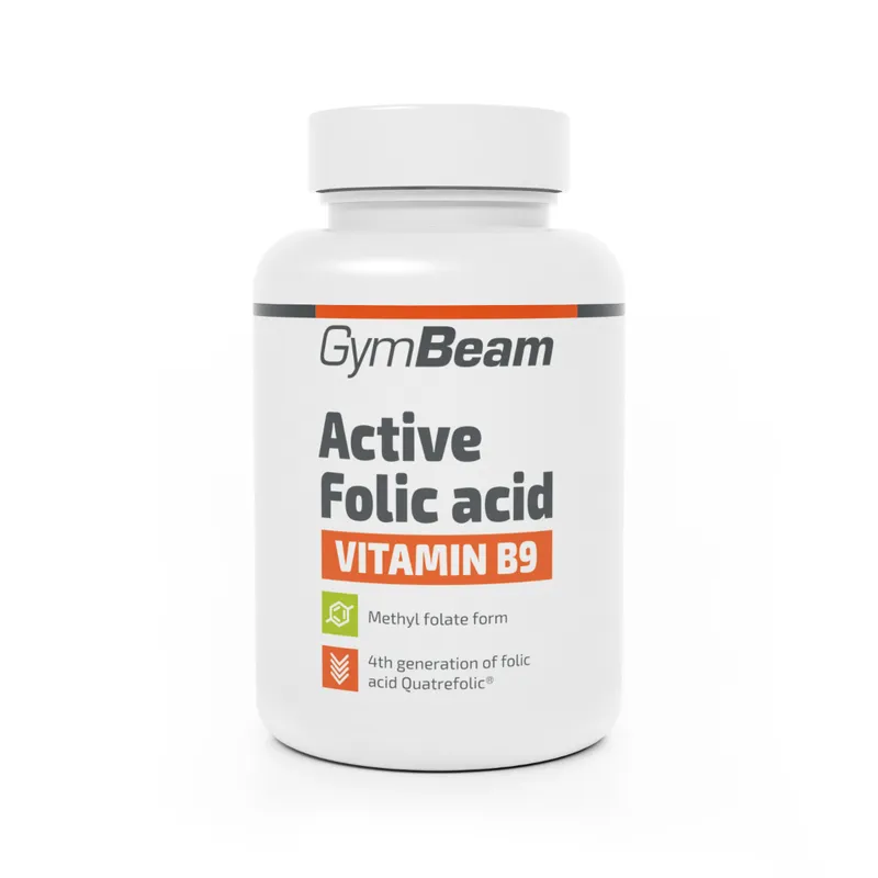 GymBeam GymBeam Aktive Folsäure (Vitamin B9) 60 Kapseln – Produktbild 1 von 1