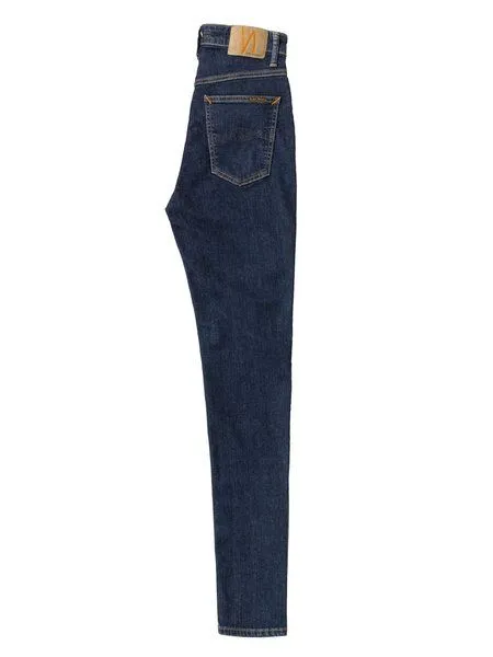 Nudie Jeans Nudie Jeans Jeans - Hightop Tilde - aus einem Baumwolle/Elasthan-Mix, Blue, – Produktbild 3 von 8