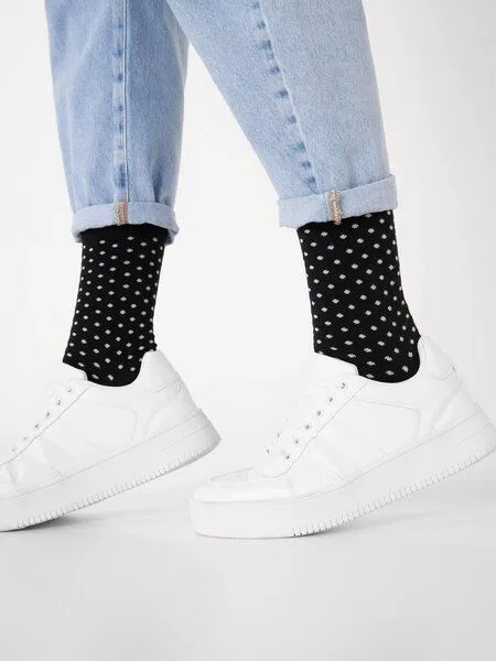 Natural Vibes Natural Vibes Bunte Socken Bio GOTS | Herren Damen Socken | Dots, 2 pack, – Produktbild 3 von 4