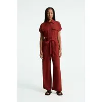 Kings Of Indigo Kings of Indigo Damen vegan Jumpsuit Margaret Gebranntes Henna – Produktbild 1 von 1