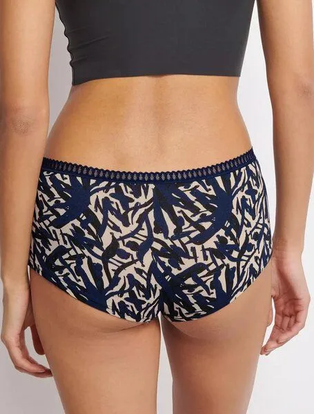 Sloggi Sloggi 3er Pack Shorts GO Crush Bio-Baumwolle, Blue - dark combination, – Produktbild 3 von 4