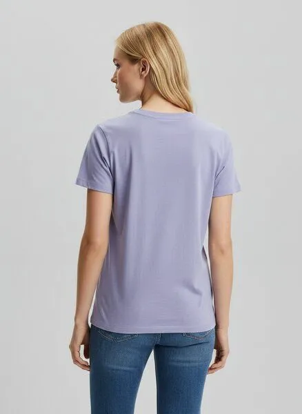 UNIPOLAR UNIPOLAR Basic T-Shirt Modell: Expressive, Violet (lila), – Produktbild 2 von 2