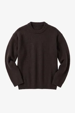 KnowledgeCotton Apparel KnowledgeCotton Apparel Damen vegan Pullover Soufflé Garn Chocolate Torte Braun – Produktbild 1 von 1