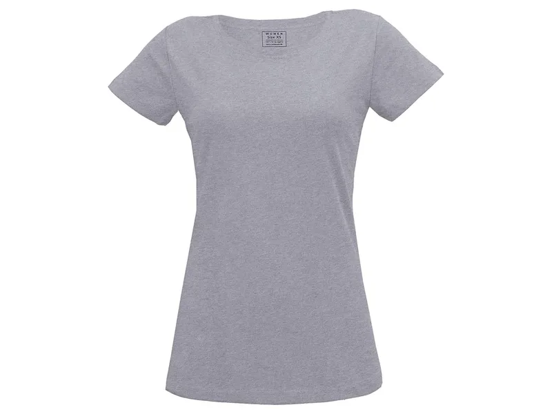 MELA MELA Bio-Damen-T-Shirt grau melange, Gr. S – Produktbild 1 von 1
