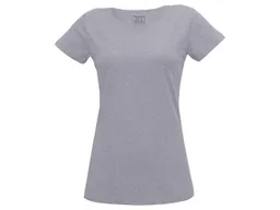 MELA MELA Bio-Damen-T-Shirt grau melange, Gr. S – Produktbild 1 von 1