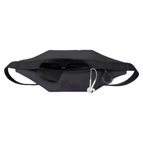PINQPONQ PINQPONQ Bauchtasche - Brik Hipbag - aus recyceltem Polyester, Schwarz (deep anthra), – Produktbild 4 von 5