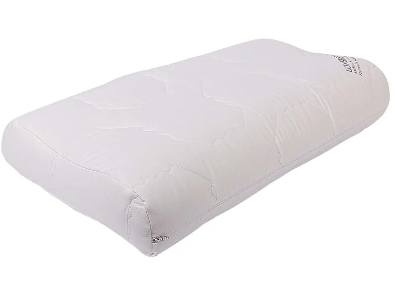 Lonsberg Lonsberg Orthopädisches Kissen "Welle" Latex, Bezug Baumwolle, 33 x 66 cm – Produktbild 1 von 1